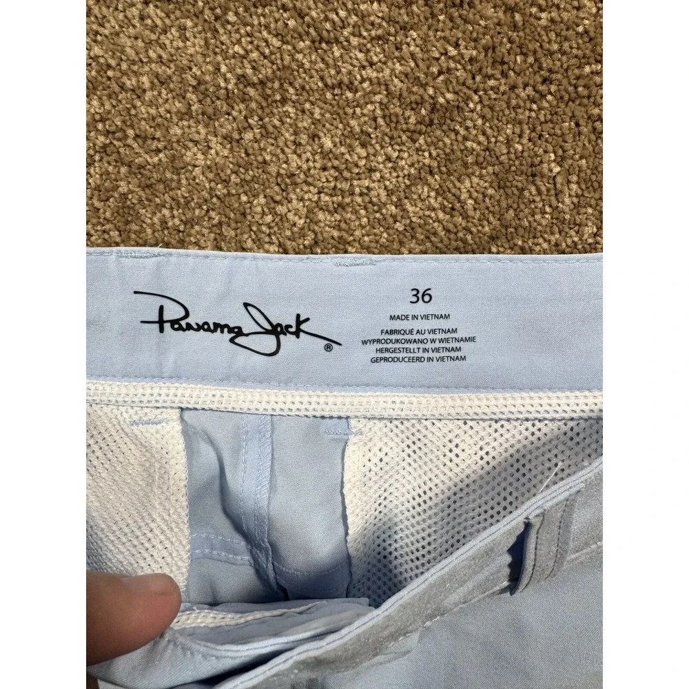 NWT Panama Jack Men's Size 36 - Hybrid Shorts Light Blue‎ Polyester